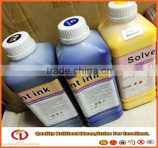 gold supplier eco solvent ink for DX5 head compatible with SJ 3180W/3180S printer