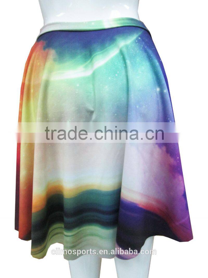 2015 New Arrival Celebrity Fashion Skirt Cool printed Ladies Skirt