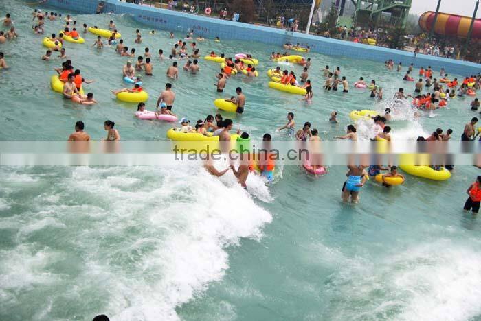 Water Slide Eqipment Swimming Amusement Wave Pool for Sale
