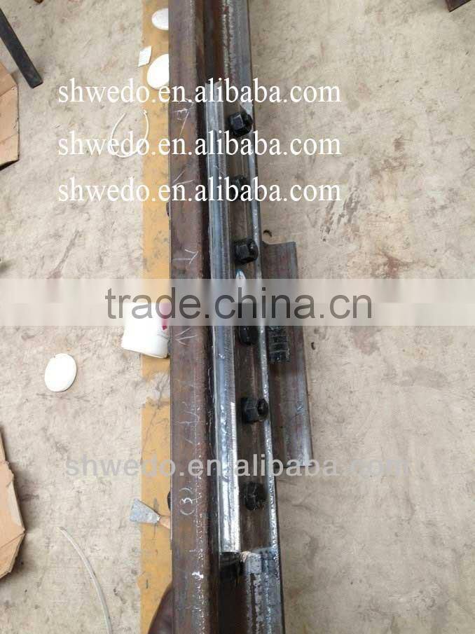 railway frozen joint bar for turnout to replace welding