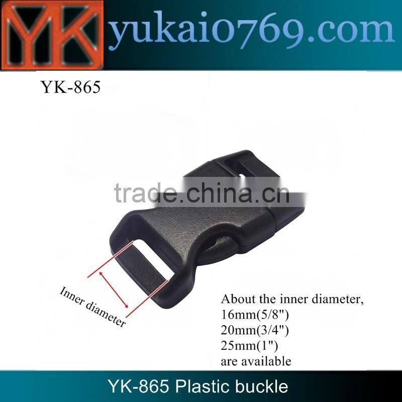 Yukai plastic handbag buckle/plastic buckle for plastic/plastic snap buckle