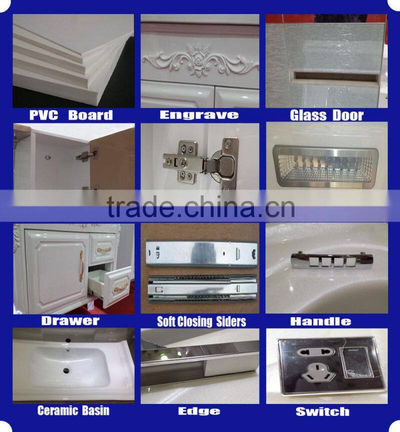 popular hangzhou cheap bathroom vanity cheap wooden cabinet