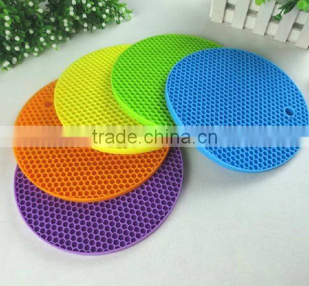 heat resistant anti slip silicone pot mat