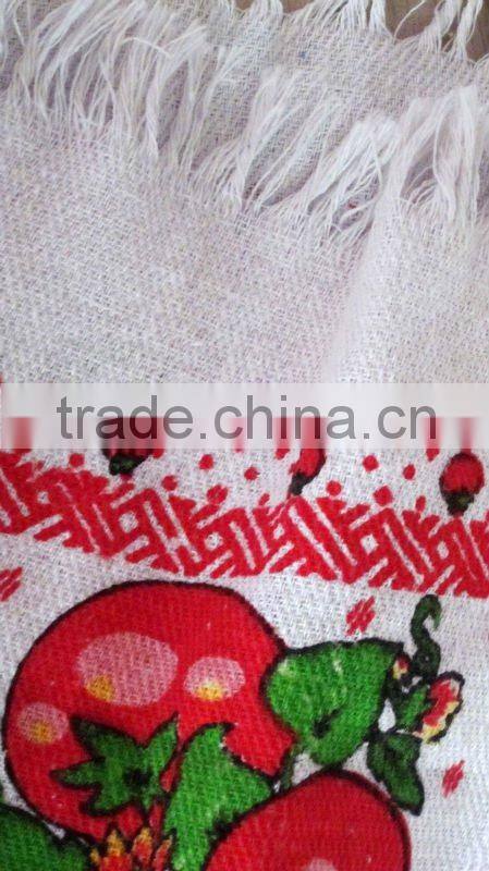 100% cotton printing kitchen towel