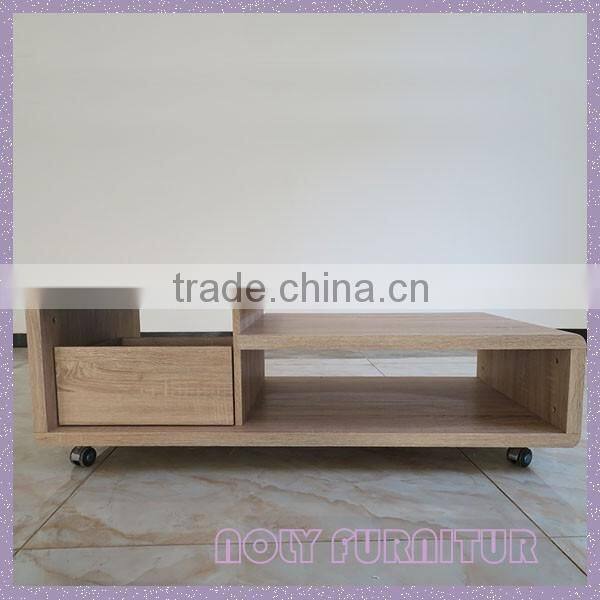 home goods coffee table with wheels for sale