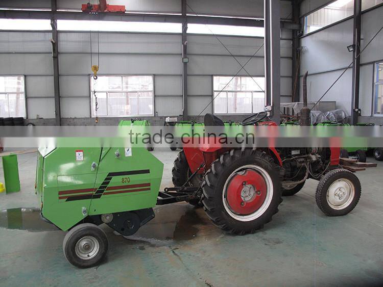 Farm machinery top selling grass baler machine