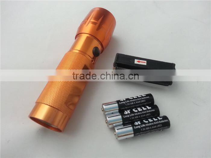 GS-8100 with white light aluminum red laser torch light