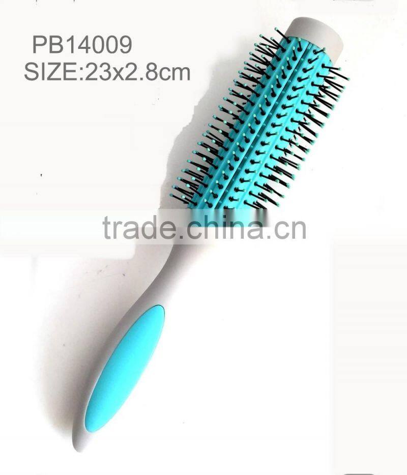 Rolling Plastic Hair Brush for hair beauty