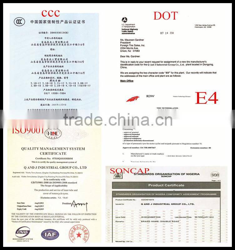 Cheap Motorcycle Tyre 250 - 18 Made In China for Kenya and Tanzania market