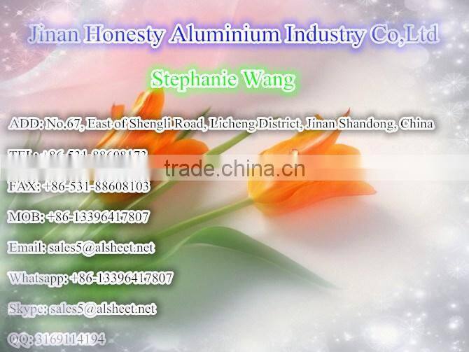 Mill finish 1060 3003 H16 H24 aluminum tread plate for anti-slip trairs