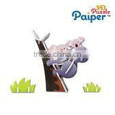 Taj mahal 3d paper puzzle india famous buildings