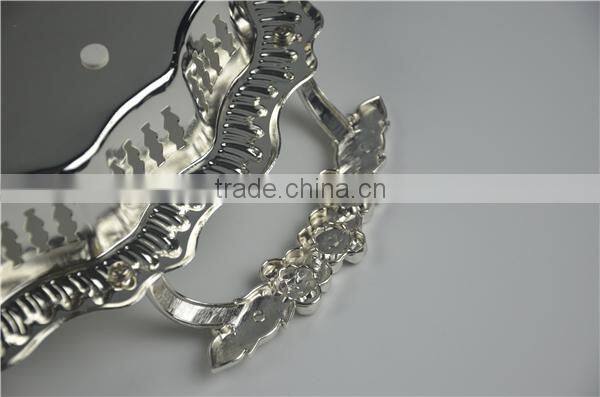 silver serving trays T130S