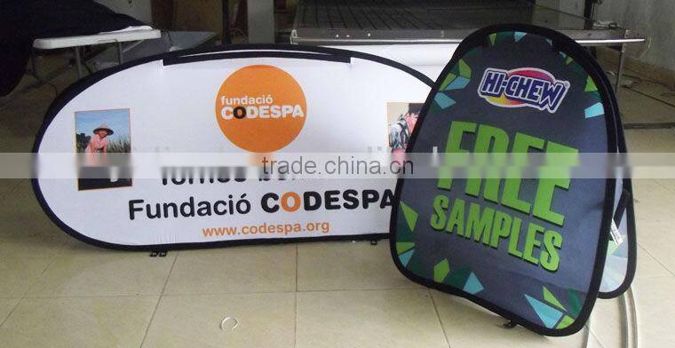 A Frame horizontal and Vertical pop-up banner display