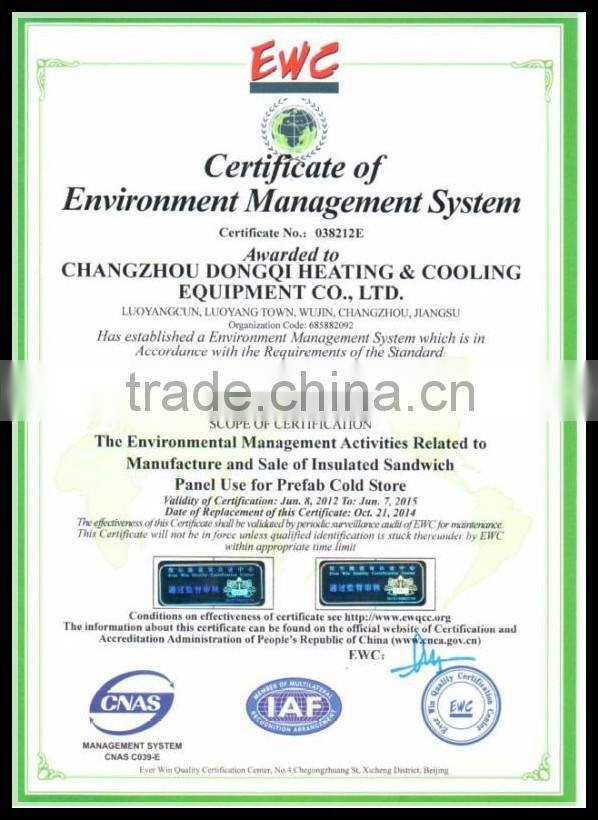 Cold room storage for vegetables