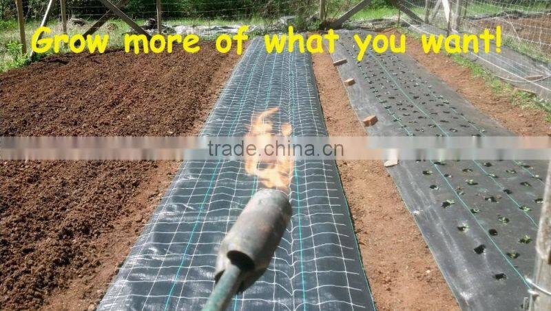 4M Wide Weed Control Landscape Fabric Membrane Ground Cover 100 GSM Heavy Duty