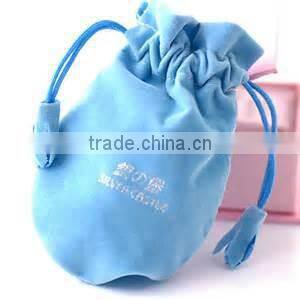 cheap printed soft velvet travel bag