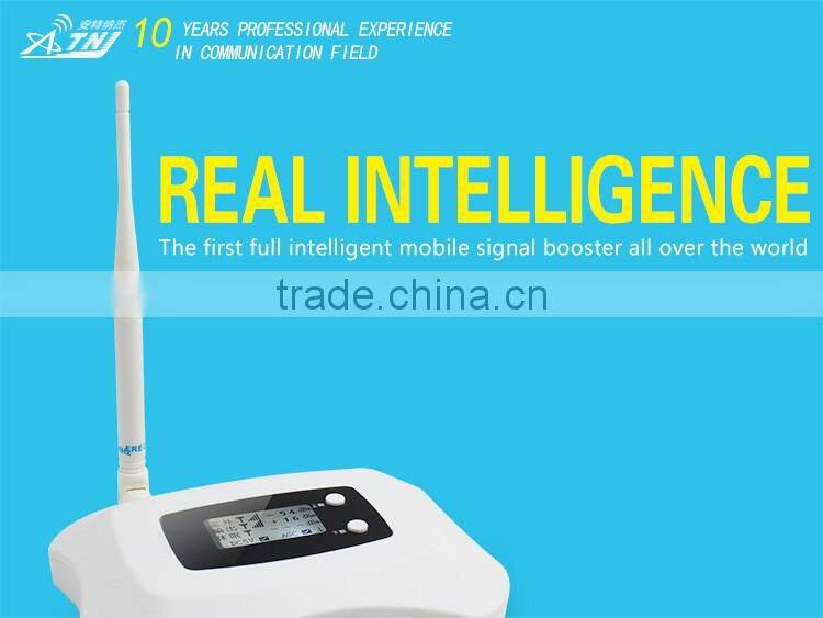 ATNJ global application GSM900 amplifier 2G mobile signal repeater booster with LCD