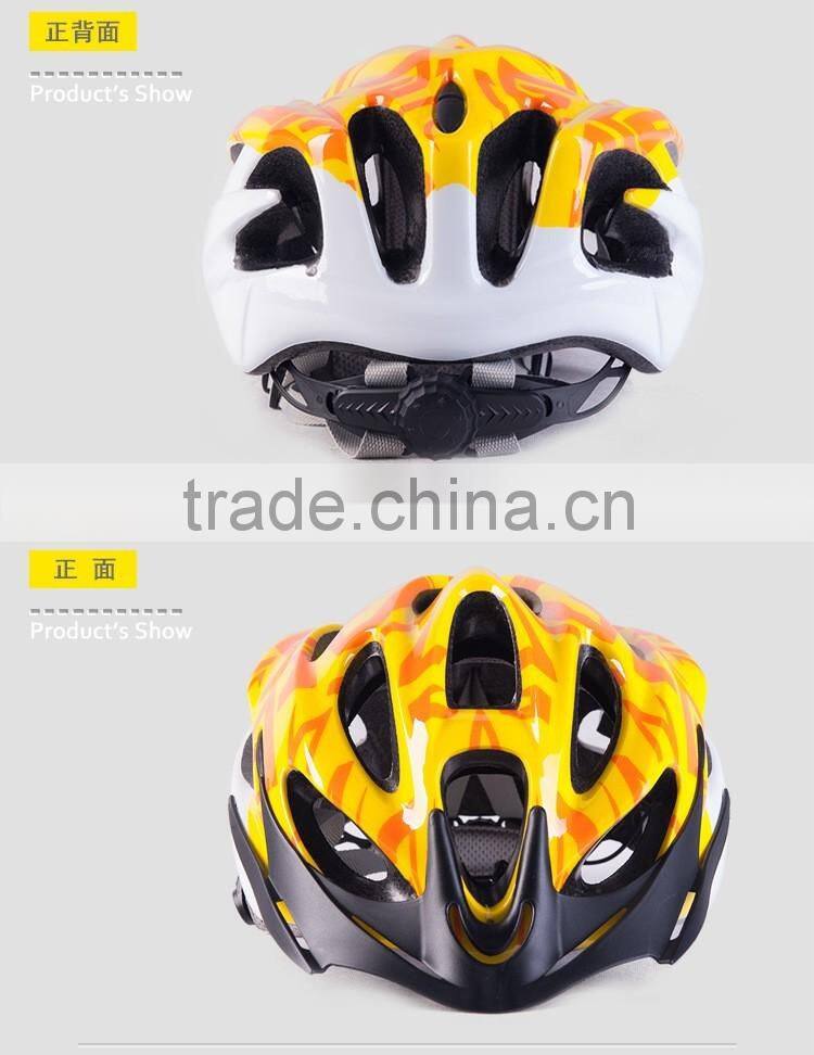 2016 Trade Assurance Custom Logo Integrated Helmet For Bicycle