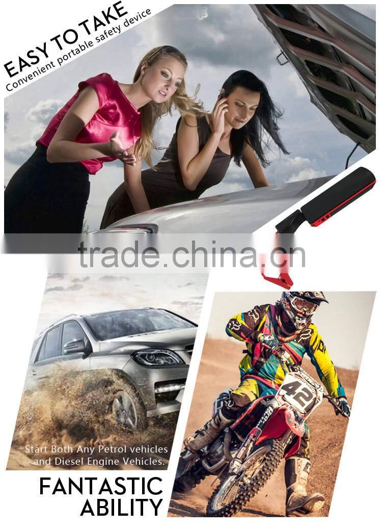 18000mAh diesel cars 10 cylinder cars 5.0L petrol diesel 12v/24v powerful mini auto jump starter lipo car battery