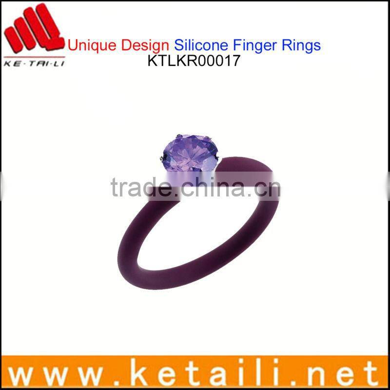 For Alibaba Express Ebay Amazon OEM Black Silicone Ring for Finger Custom Made in China
