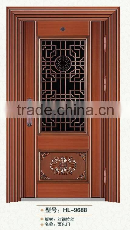 Residential decorative steel doors designs bread door