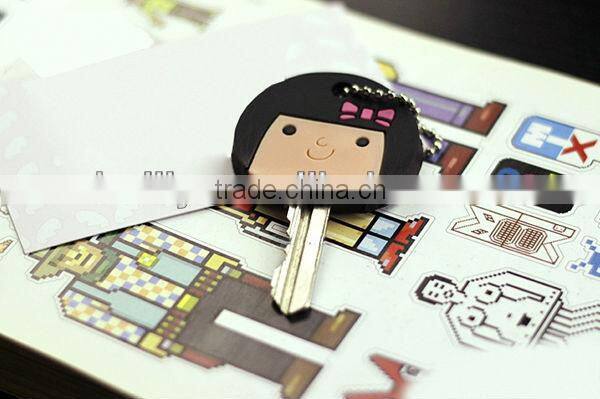 Best Price Cheap Cute Silicone Girl Design Key Caps