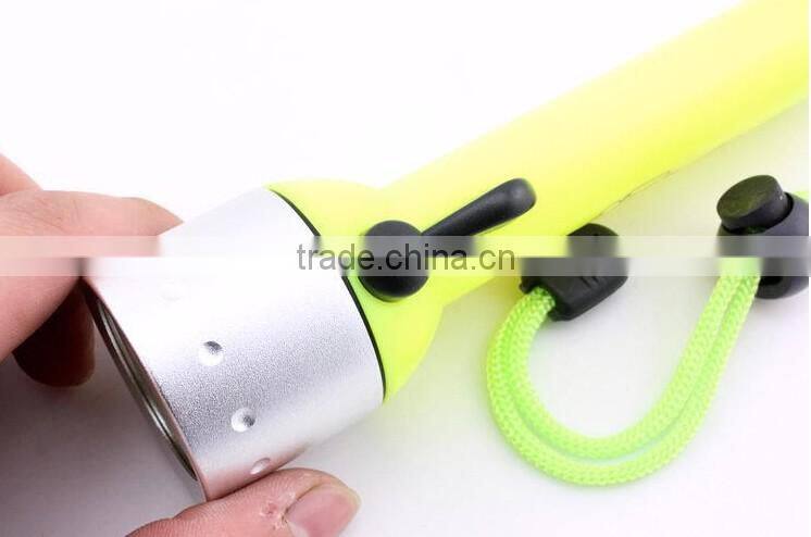 A-OK Underwater Diving 1600LM CREE XM-L T6 LED Flashlight Torch Lamp 60M Waterproof