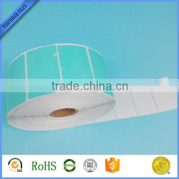 custom size of adhesive paper label paper