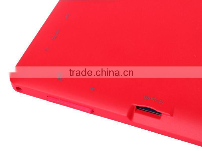 Super Slim 7 inch android tablet with 4gb flash,Quad Core