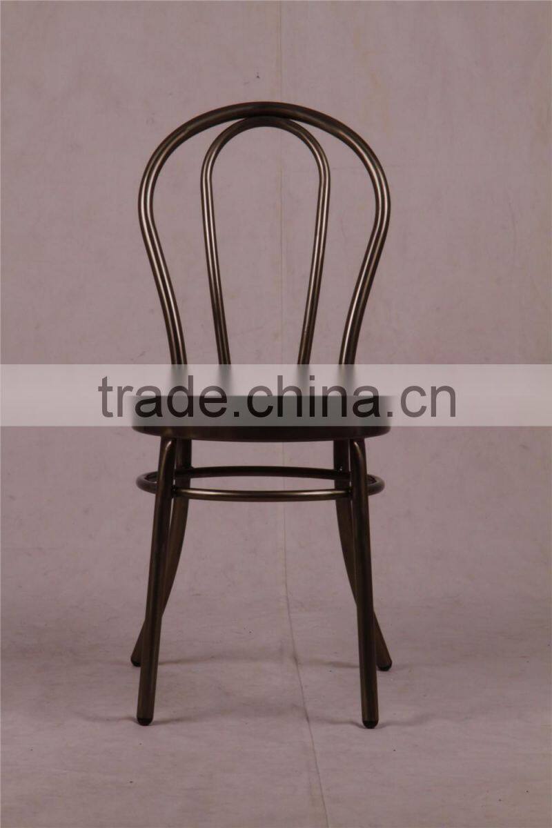 Metal French Aluminum Bistro Chair Deck chair