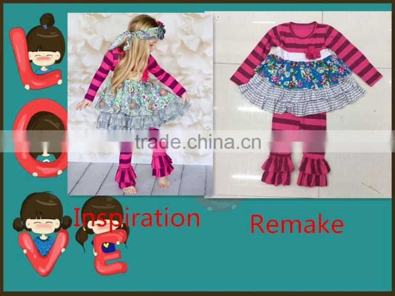 School girl outfit adorable cute halloween clothes stripe pants black top child fall outfits