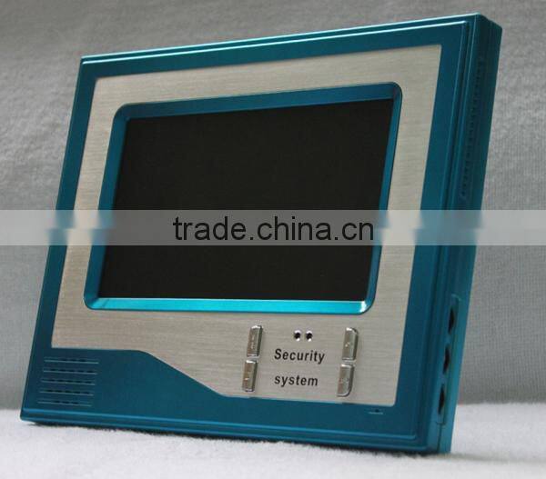 Video door opener 7 inch video door phone system door access control with monitor night version video door phone