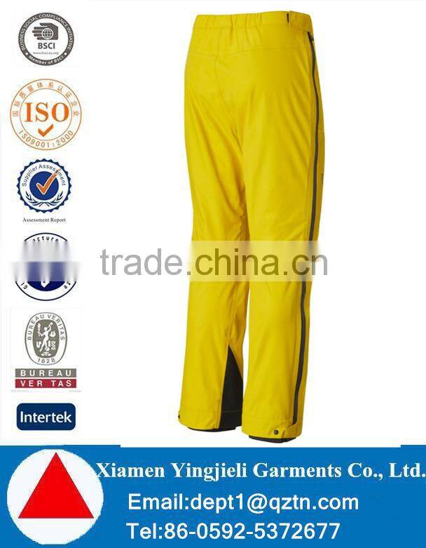 Adult waterproof designer ski outdoor pants man ski pants