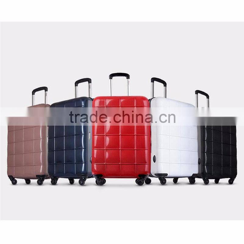 PU Travel Luggage Women Mens Casual Trolley Suitcase Rolling Luggage