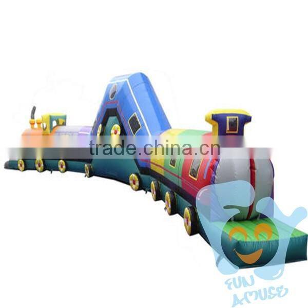 2016 new inflatable bouncer 0.55mm pvc tarpaulin thomas the train inflatable bouncer