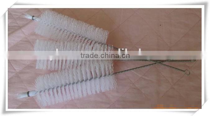 simple cheap plastic industrial pipe tube leaning brush bb014