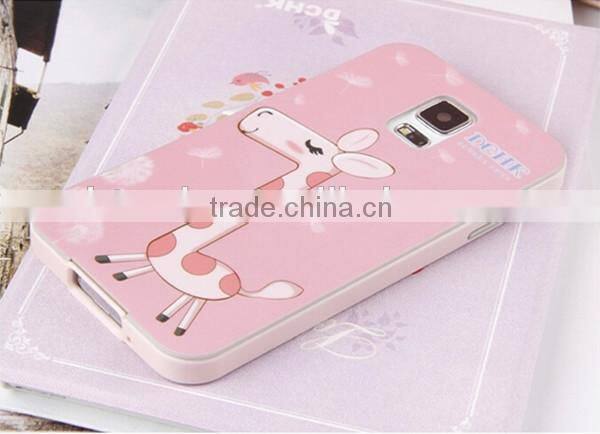 Custom korea print mobile phone accessory for samsung galaxy s5 back cover