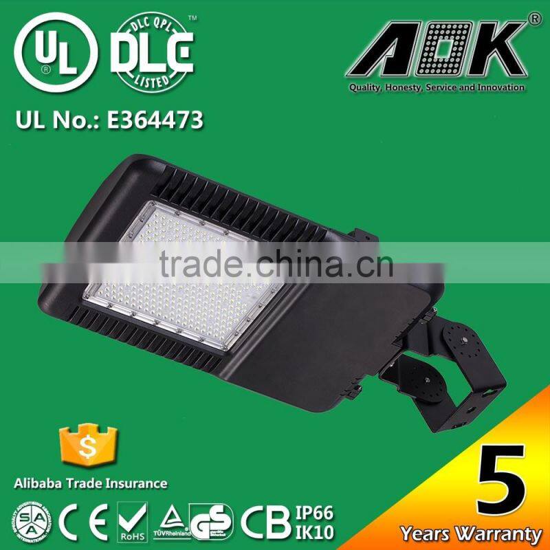 UL DLC FCC CE ROHS SAA 265W LED Parking Lot Light, LED Area Light
