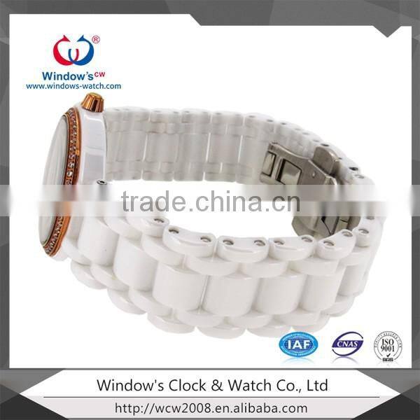 China Manufacturer Wholesales Janpa Movement Ceramic Watch For Men And Women