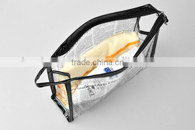 Beautiful Reusable Cheap Clear Plastic Zipper Makeup Bag