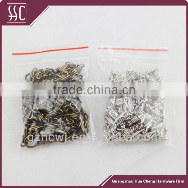 detachable metal purse chains for bag