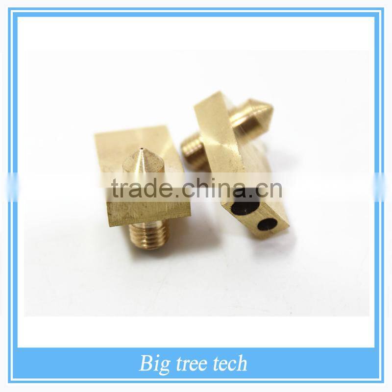 New 3D printer Accessory Ultimaker 2 UM2 Copper Nozzle + Heaterblock 0.2/0.3/0.4/0.5 mm Nozzle For 1.75/3 mm Filament G205