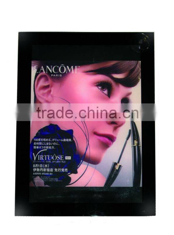 led ultrathin magnetic art display