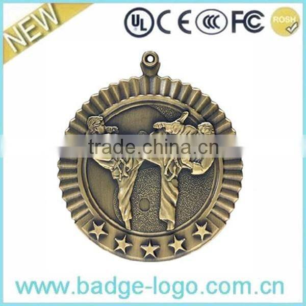 2016 Sports Fashion Wholsale Medals with Ribbons