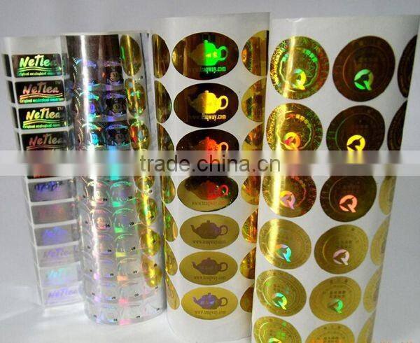 different paper material sticker lablel printing from china