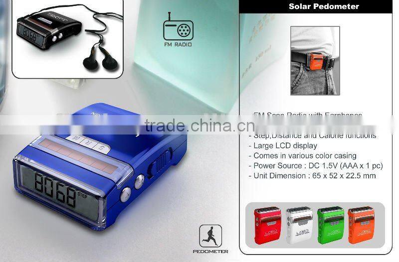 digital pedometer with clip