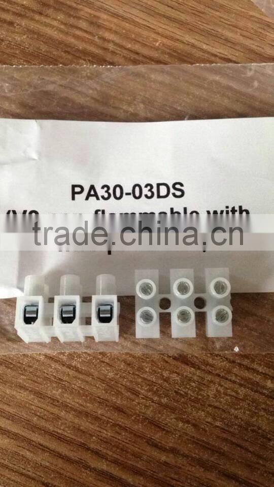 SY-080 with strip 4P white no flammable terminal block