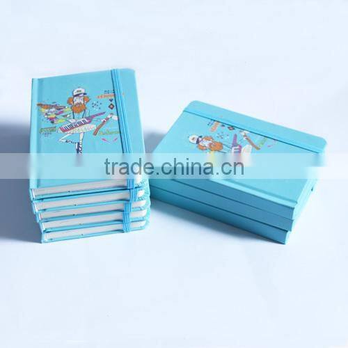 Customized Hot Stamping Logo Canvas Cover Notebooks