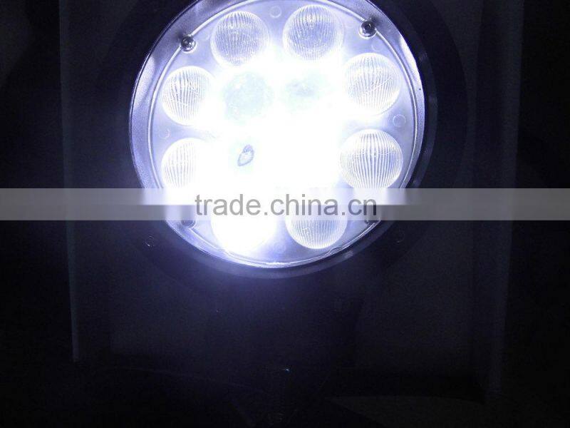 Round 45/60w led working light crome front,auto led work light,7 inch 60W LED WORK LIGHT