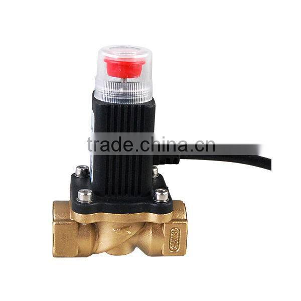 Solenoid valve for natural gas system